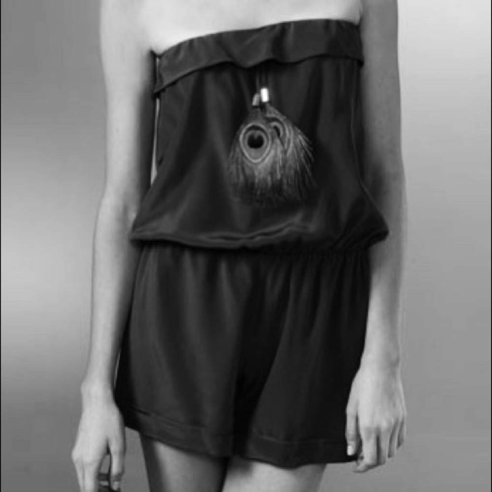 Maria Strapless Romper